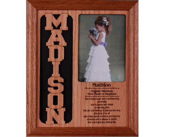 Name picture frames - Name & Pictures (Vert), Personality Profiles, Name frame with meaning, wooden picture frames with quotes, free personalization